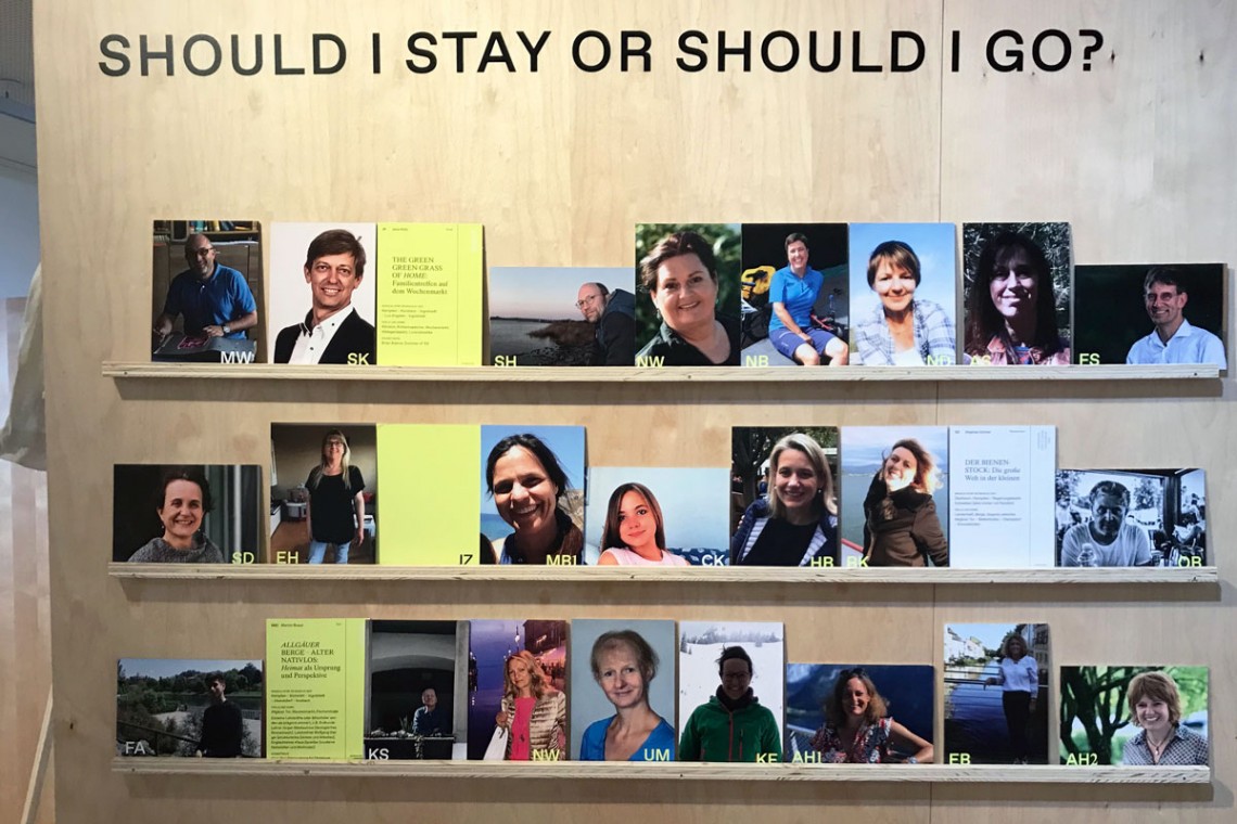 Should I stay or should i go? Aktuelle Fotos mit Kurzbeschreibungen der ehemaligen Schüler
