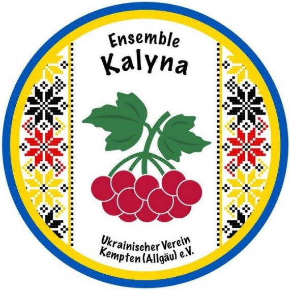 Logo des Ensemble Kalyna vom ukrainischer Verein Kempten
